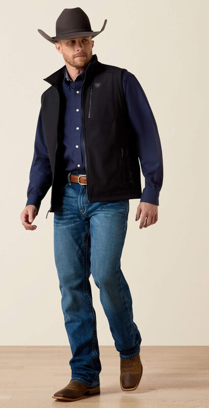 Logo 2.0 Patriot Softshell Vest Full